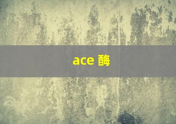 ace 酶